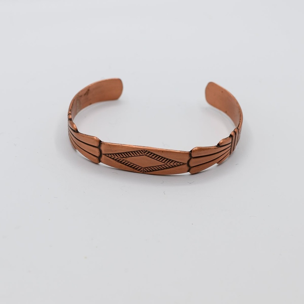 Solid Copper Cuff Bracelet